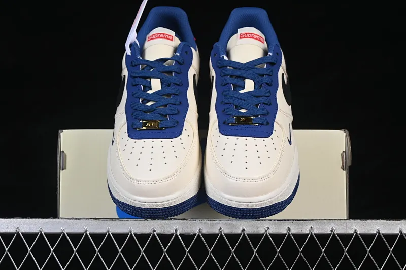 All categories Nk Air Force 1 Air Force series Nk Air Force 1 Low Air Force low-top Nike Air Force 1'07 Low joint white, blue, red and black Air Force 1 low-top casual sneakers CZ2959-100